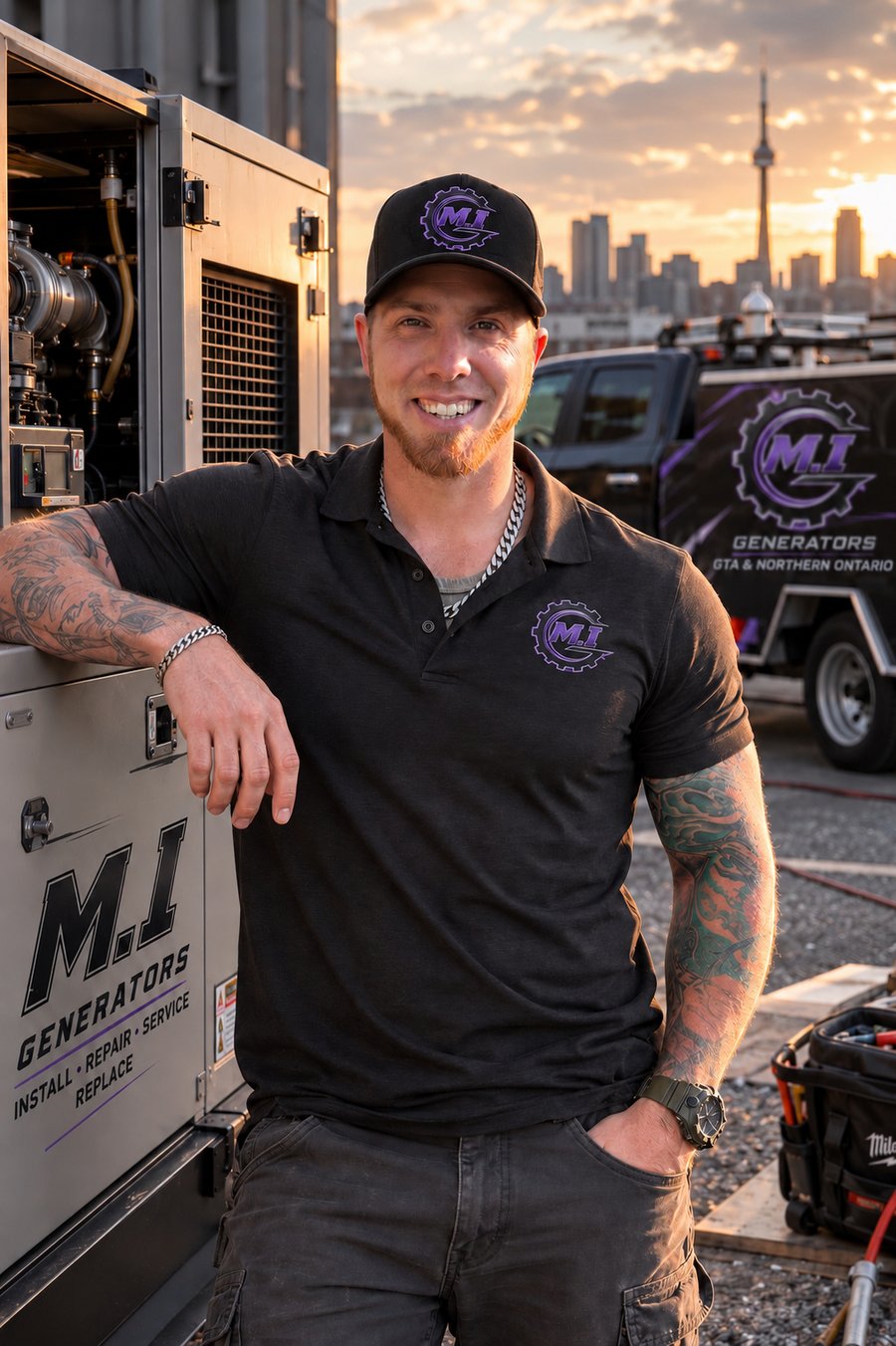 Curtis Clee, Owner and Founder of MI Generators